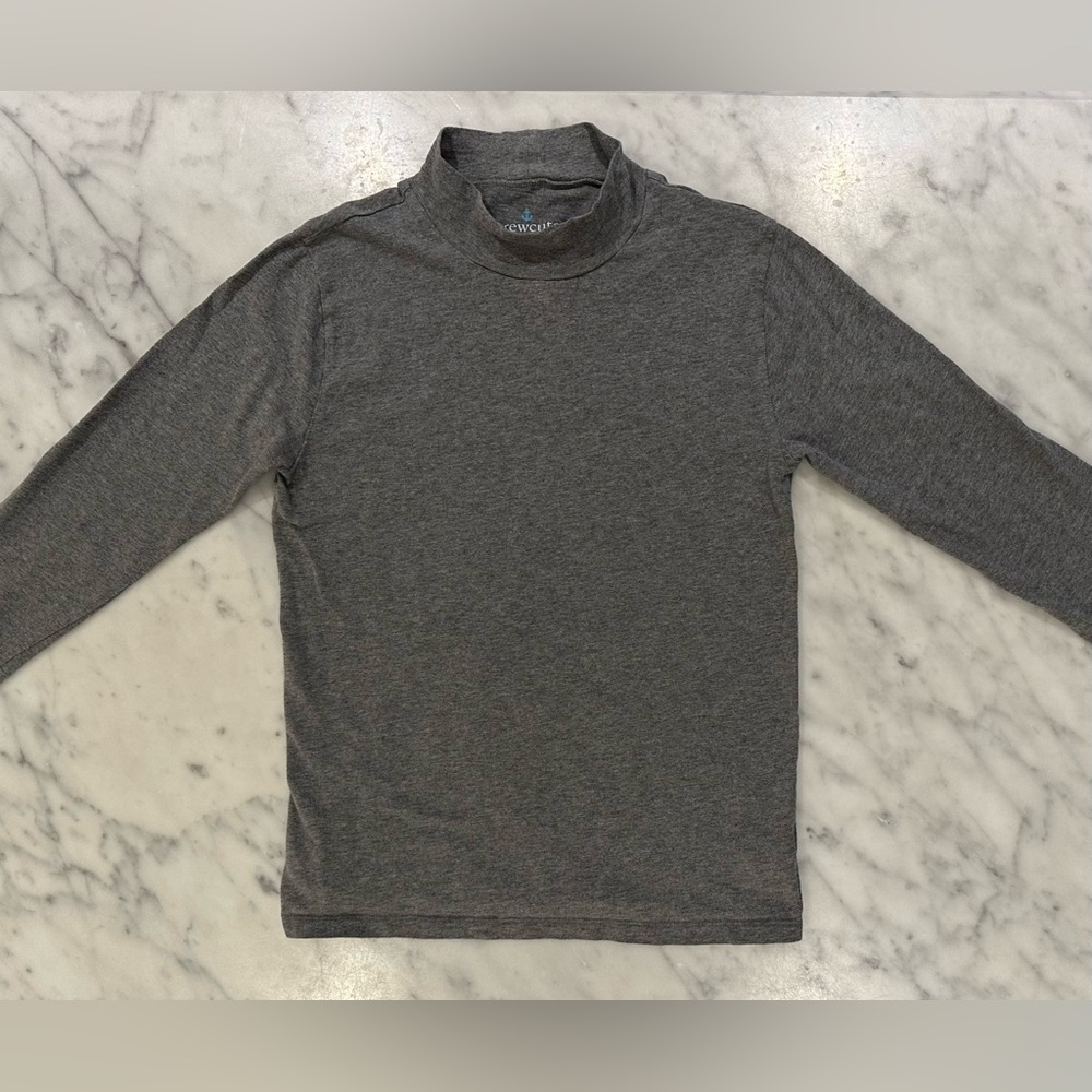 CREWCUTS Mock Turtle Neck 100% Cotton - SIZE YOUTH 14